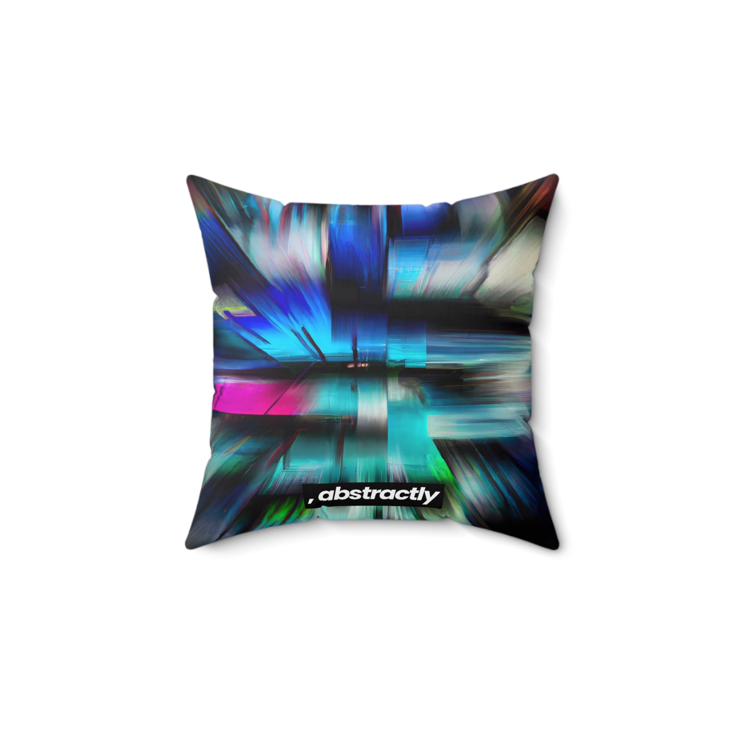 Alice Hartmann - Weak Force, Abstractly - Faux Suede Throw Pillow