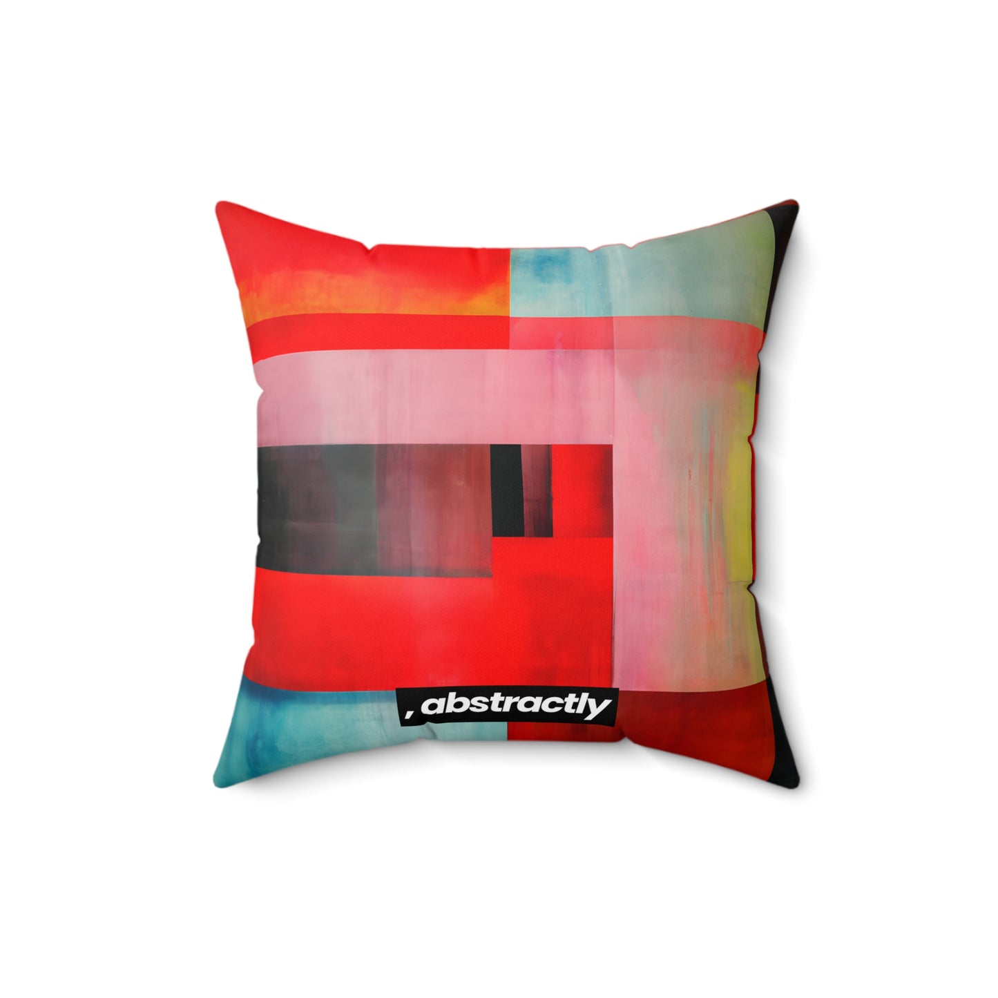 Felicity Adler - Strong Force, Abstractly - Faux Suede Throw Pillow