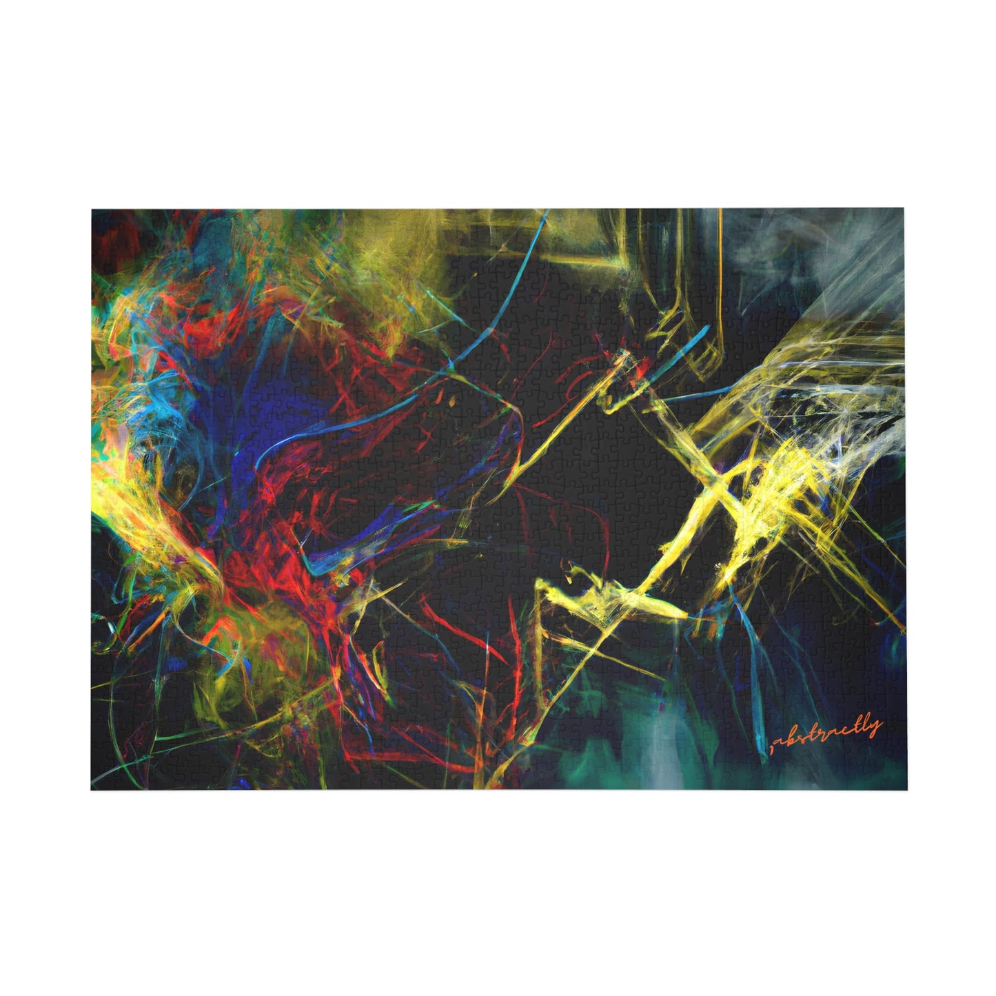 Connie Valdez - Electric Force, Abstractly - Puzzle