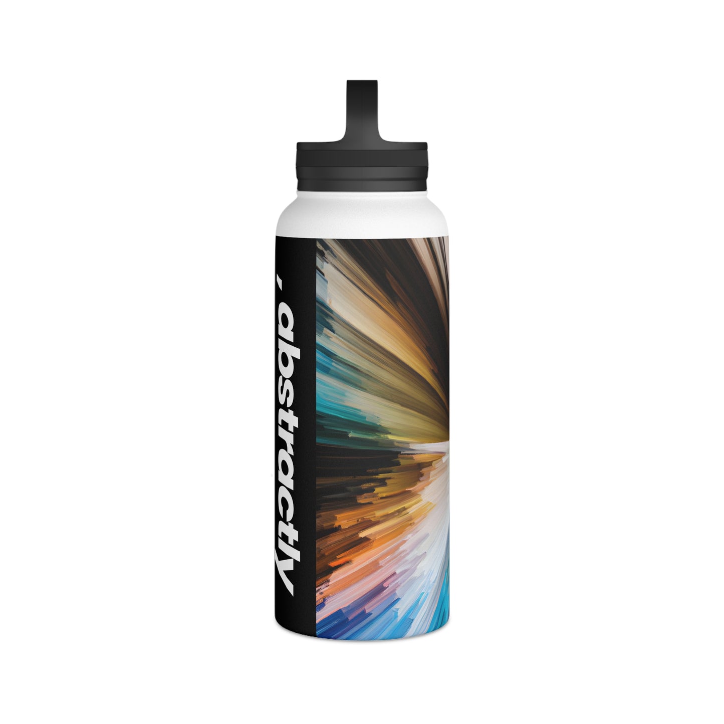 Iris Caldwell - Gravity Force, Abstractly - Stainless Steel Water Bottle