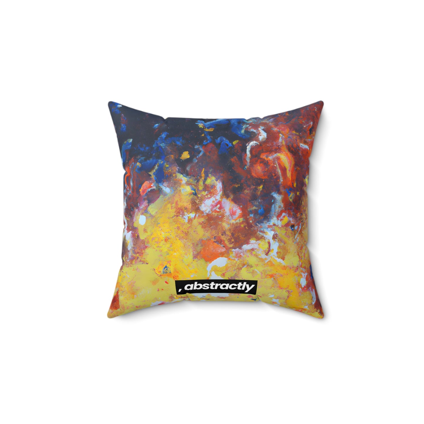 Neumannium Hexanate - Chemistry, Abstractly - Faux Suede Throw Pillow