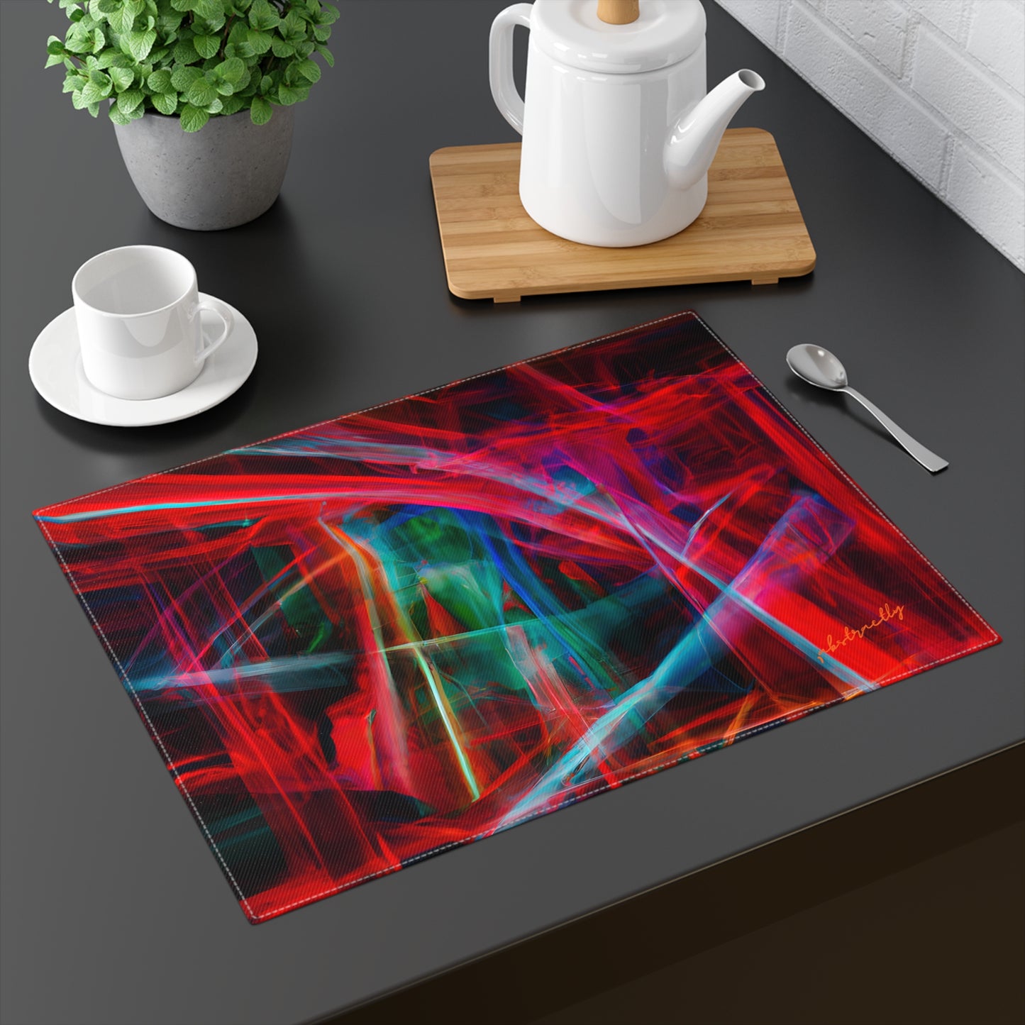 Maria Everton - Weak Force, Abstractly - Placemat