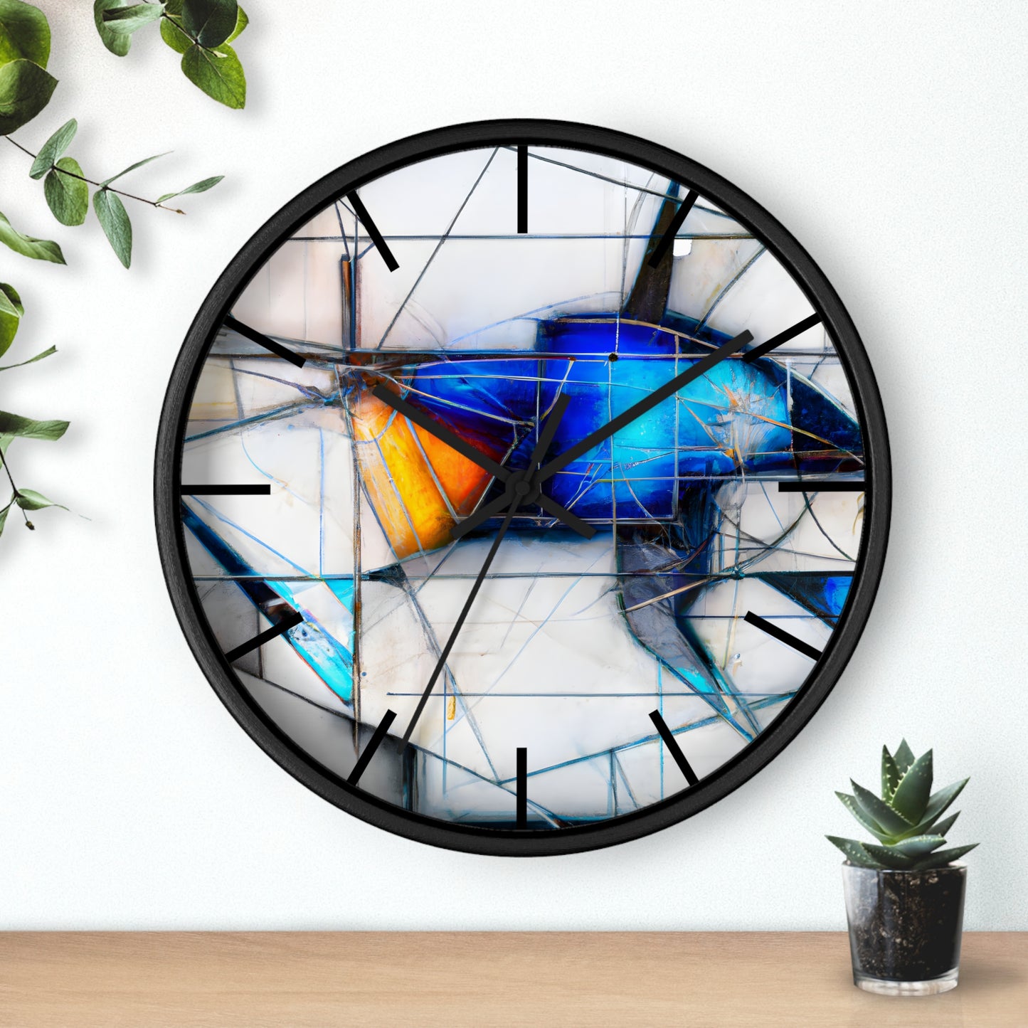 Frederick Hansen - Strong Force, Abstractly - Wall Clock