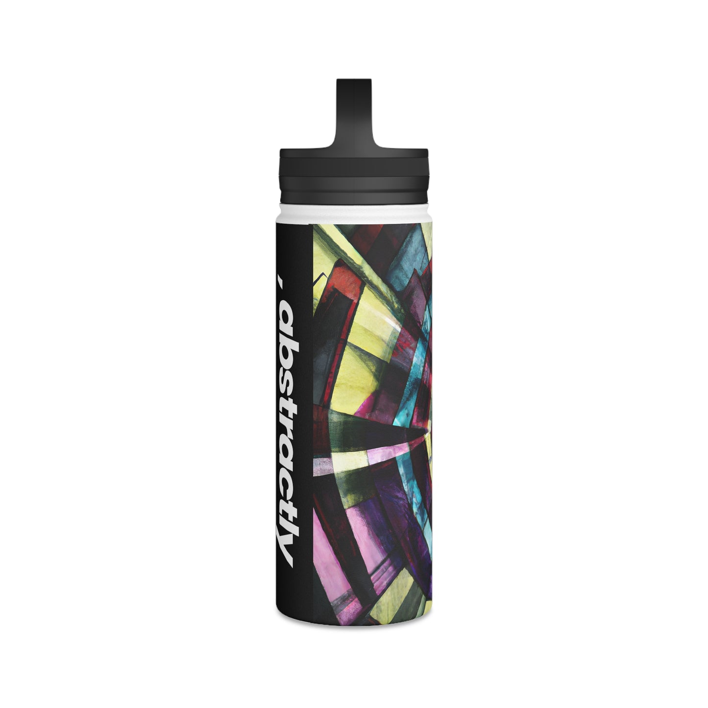 Vera Blackburn - Gravity Force, Abstractly - Stainless Steel Water Bottle