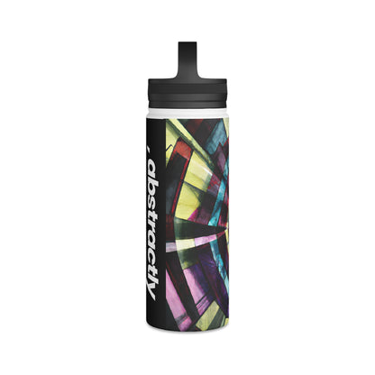 Vera Blackburn - Gravity Force, Abstractly - Stainless Steel Water Bottle