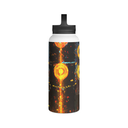 Vertex Capital - Equity, Abstractly - Stainless Steel Water Bottle