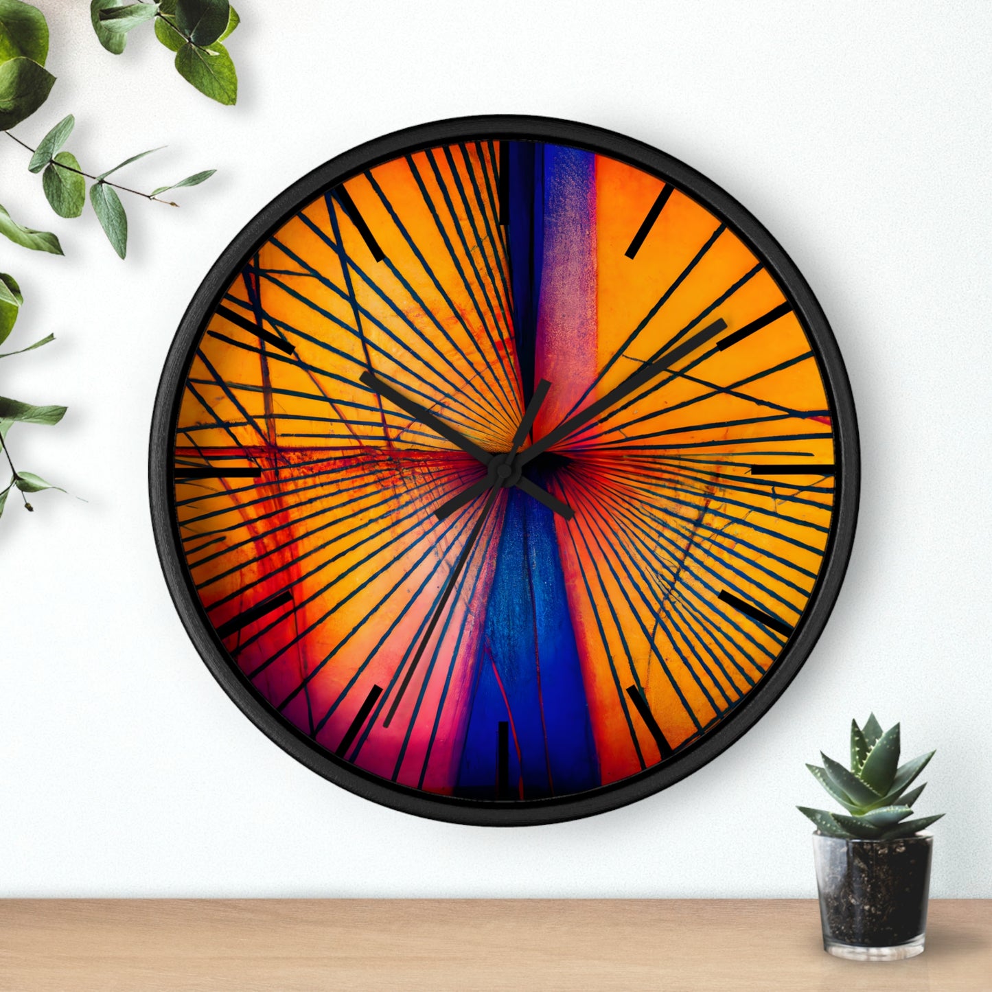 Richard Sterling - Magnetic Force, Abstractly - Wall Clock