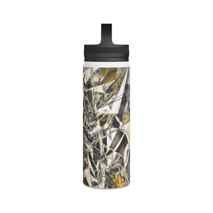 Donald Simmons - Friction Force, Abstractly - Stainless Steel Water Bottle