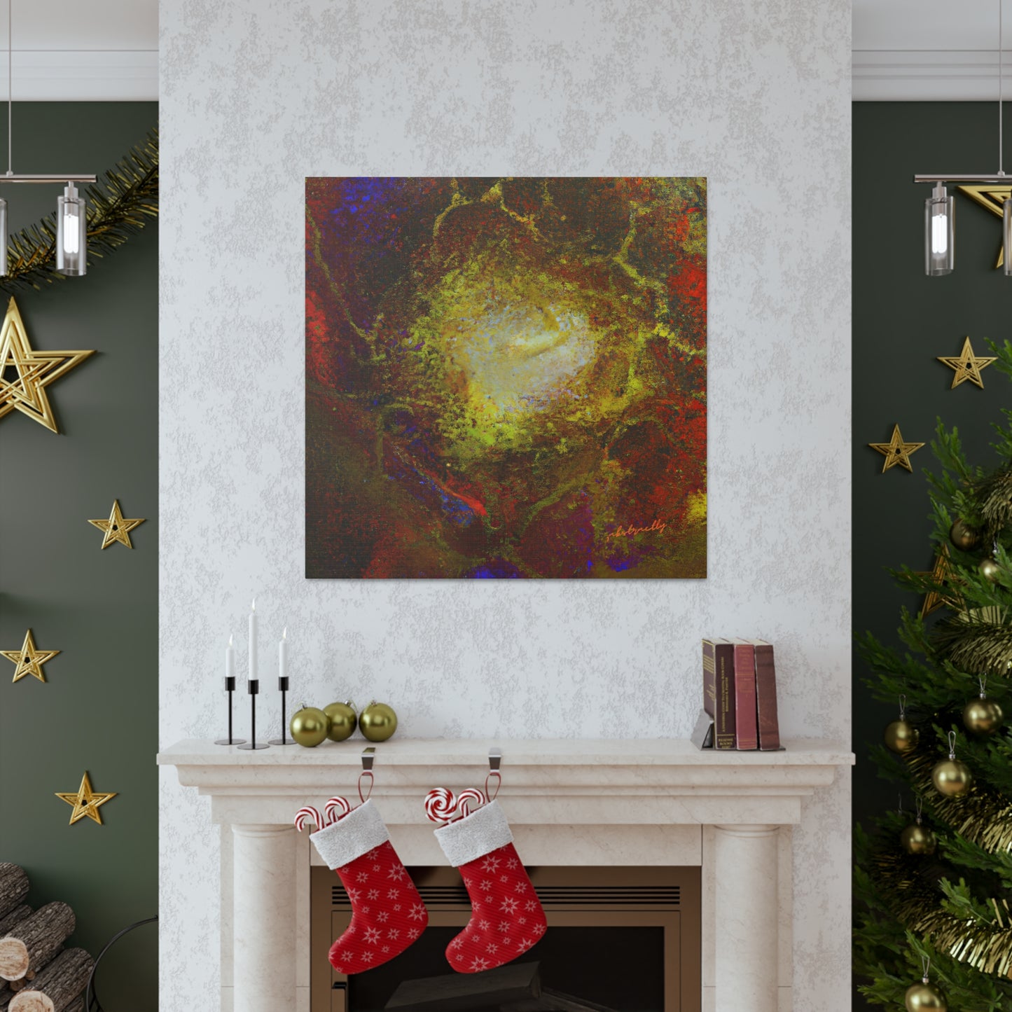 Halsteadium Hexane - Chemistry, Abstractly - Canvas