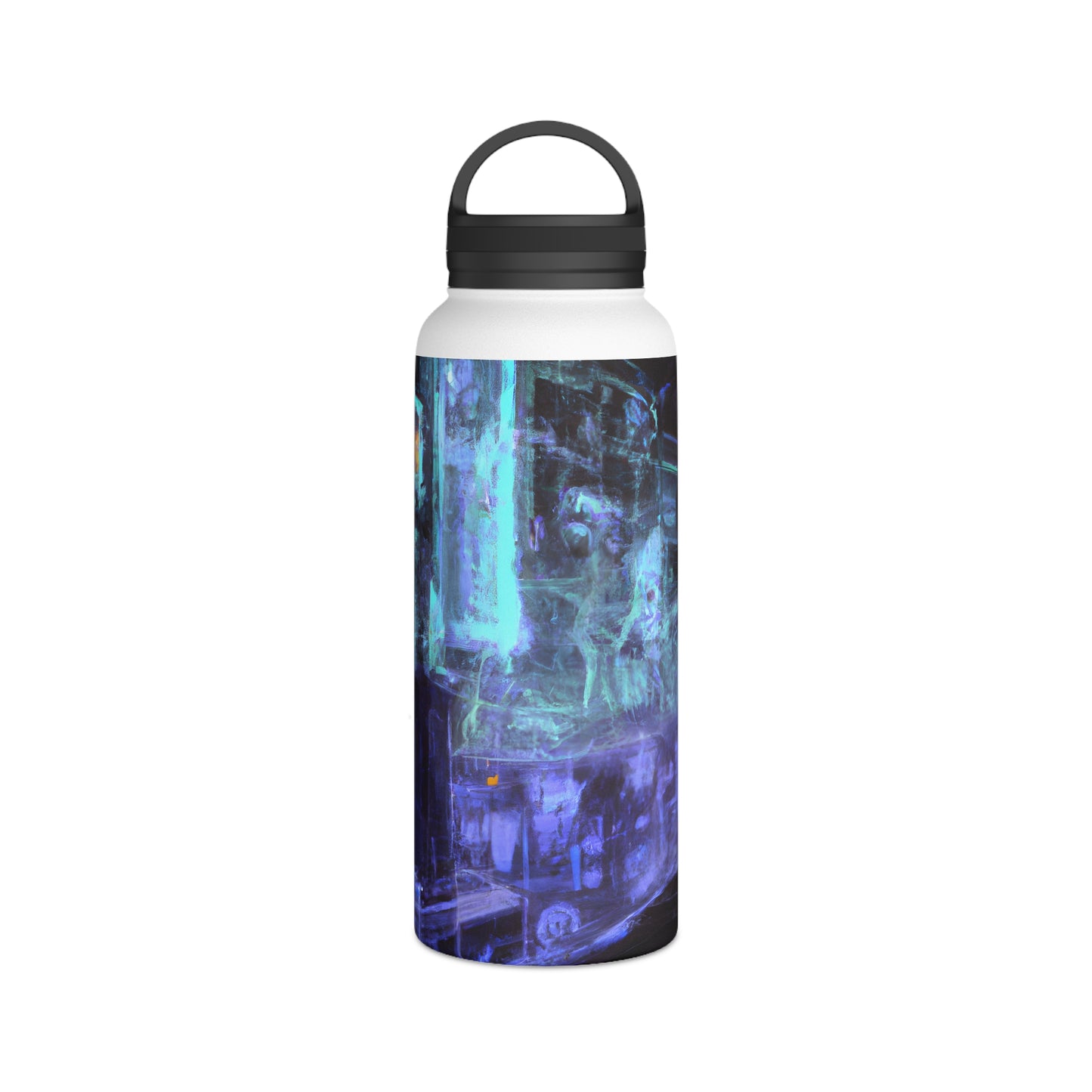 Crescent Capital - Capital, Abstractly - Stainless Steel Water Bottle