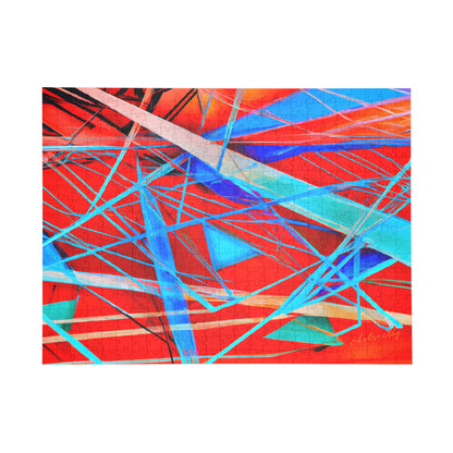 Darlene Roessler - Electric Force, Abstractly - Puzzle