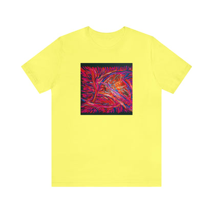 Solarian Crystal Prism - Neon, Abstractly - Tee