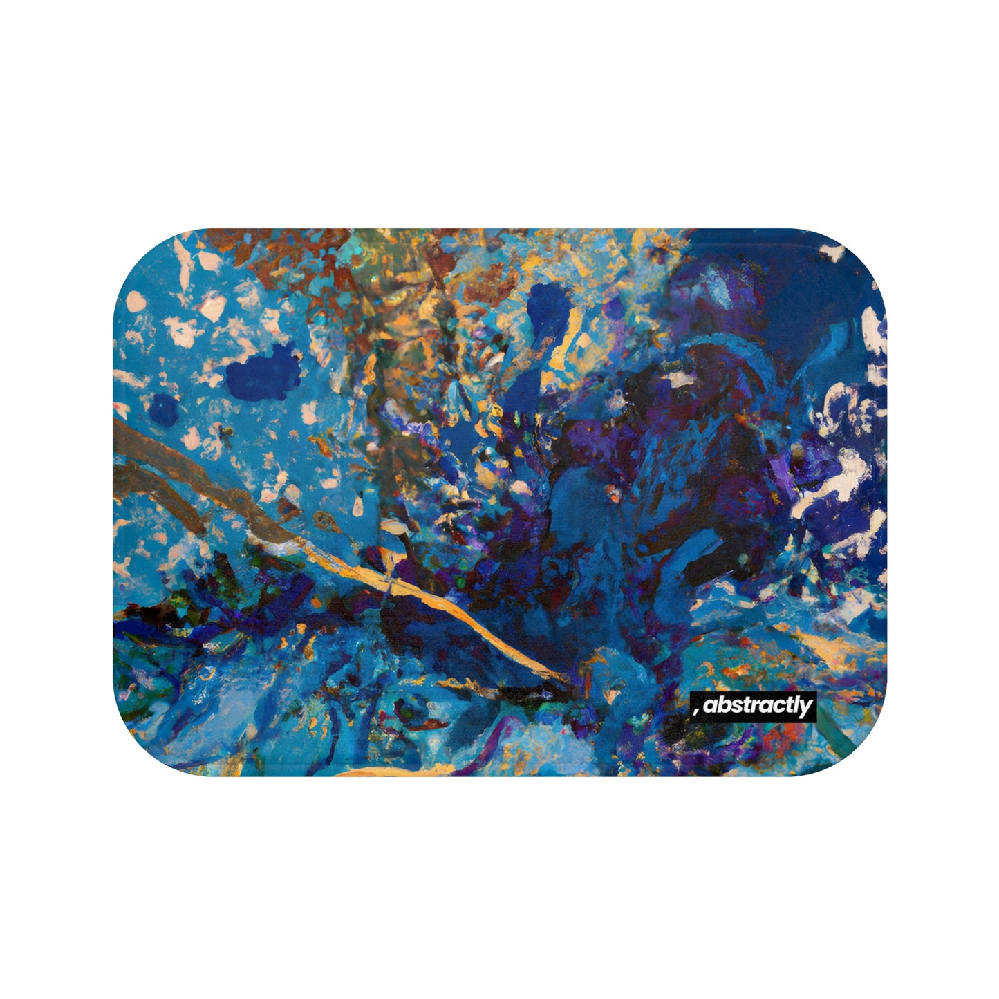 Auroflux Prismatite - Chemistry, Abstractly - Bath Mat