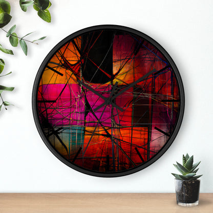 Evelyn Harrison - Strong Force, Abstractly - Wall Clock