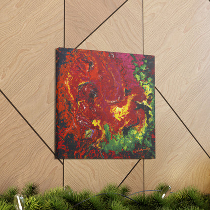 Johannsonite Crystal - Chemistry, Abstractly - Canvas