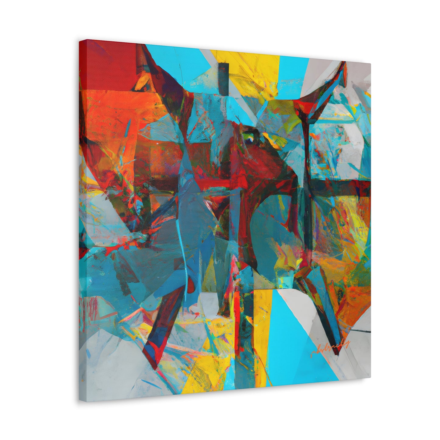 Roy Rosenberg - Strong Force, Abstractly - Canvas