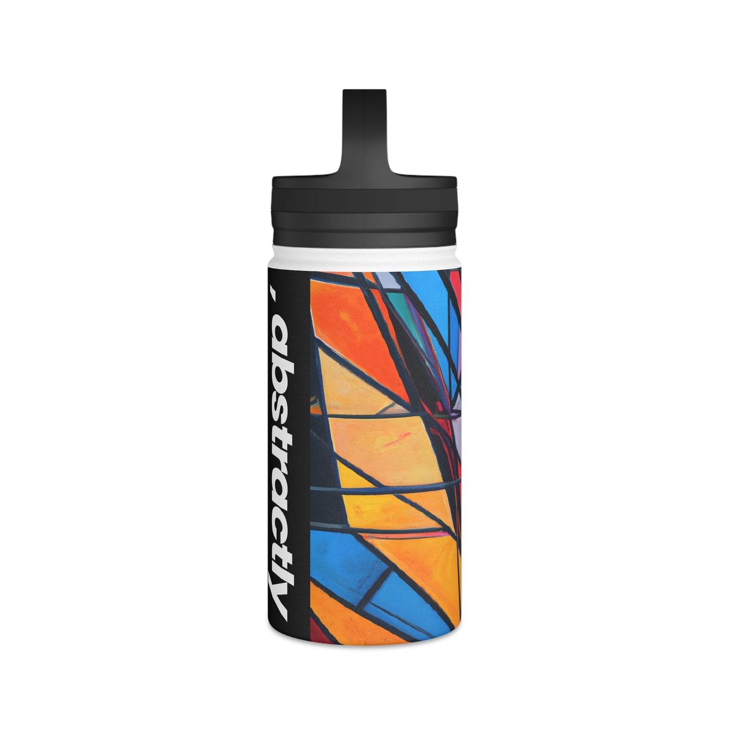 Felix Thornton - Gravity Force, Abstractly - Stainless Steel Water Bottle