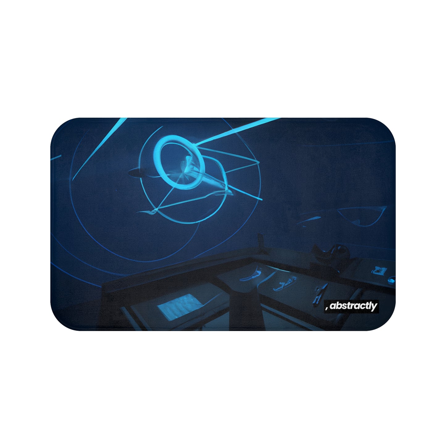 Vanguard Intellect - Debit, Abstractly - Bath Mat