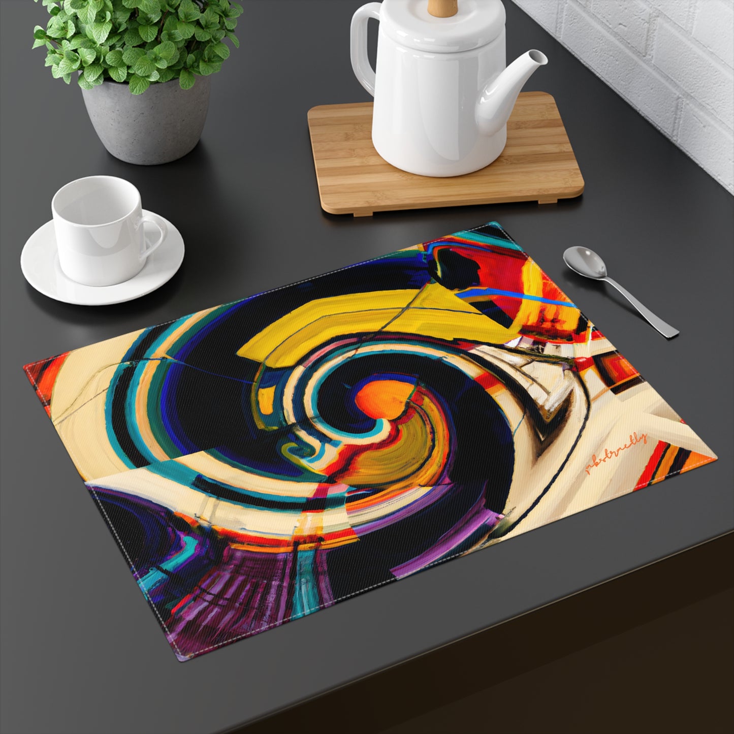 Fiona Sterling - Normal Force, Abstractly - Placemat