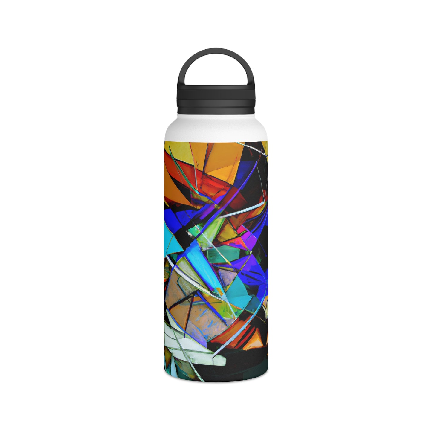 Adrianne Lehmann - Electric Force, Abstractly - Stainless Steel Water Bottle