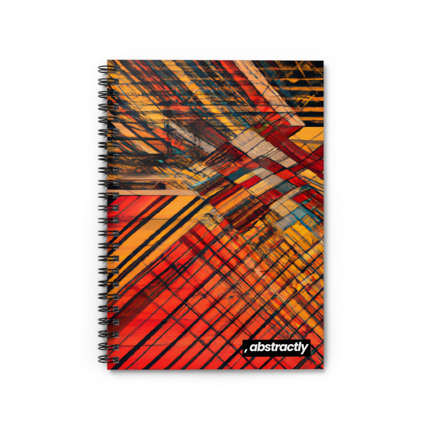 Milo Radcliffe - Strong Force, Abstractly - Spiral Notebook