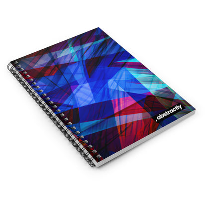 Lena Bernstein - Friction Force, Abstractly - Spiral Notebook