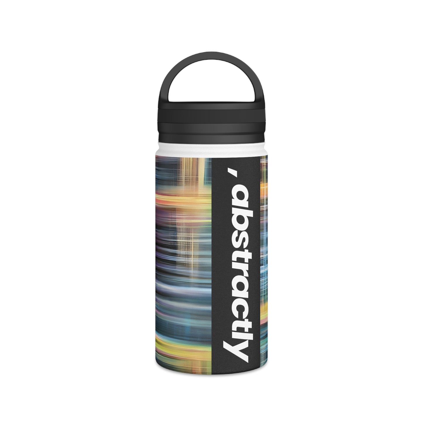 Mary Fermi - Air Resistance Force, Abstractly - Stainless Steel Water Bottle