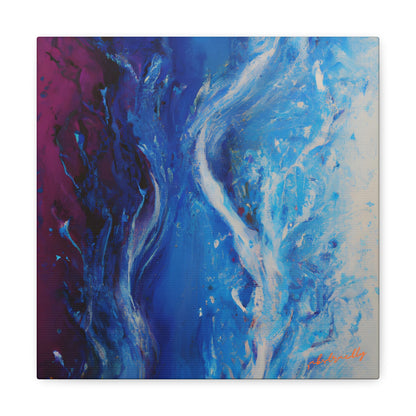 Cerulean Acidum - Chemistry, Abstractly - Canvas