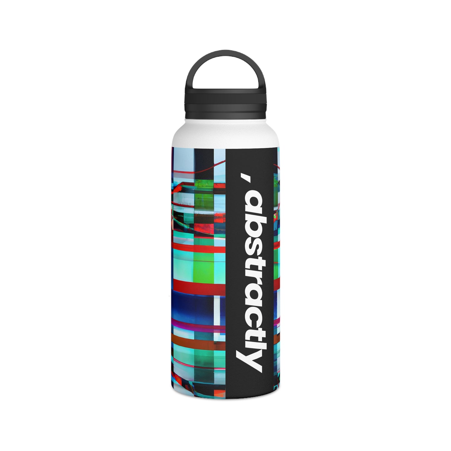 Lorenzo Griffin - Strong Force, Abstractly - Stainless Steel Water Bottle