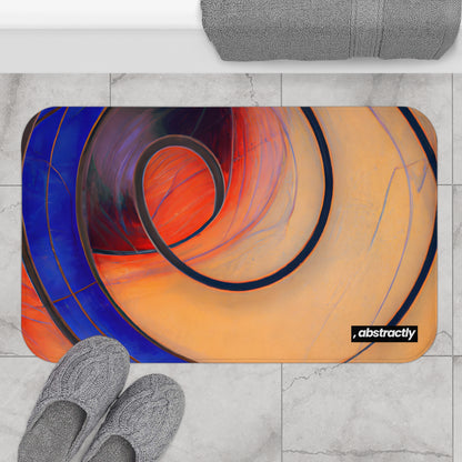 Marilyn Schwartz - Air Resistance Force, Abstractly - Bath Mat