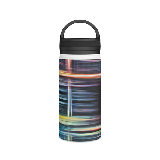 Mary Fermi - Air Resistance Force, Abstractly - Stainless Steel Water Bottle