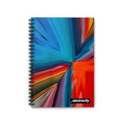 Barbara Fitzpatrick - Magnetic Force, Abstractly - Spiral Notebook