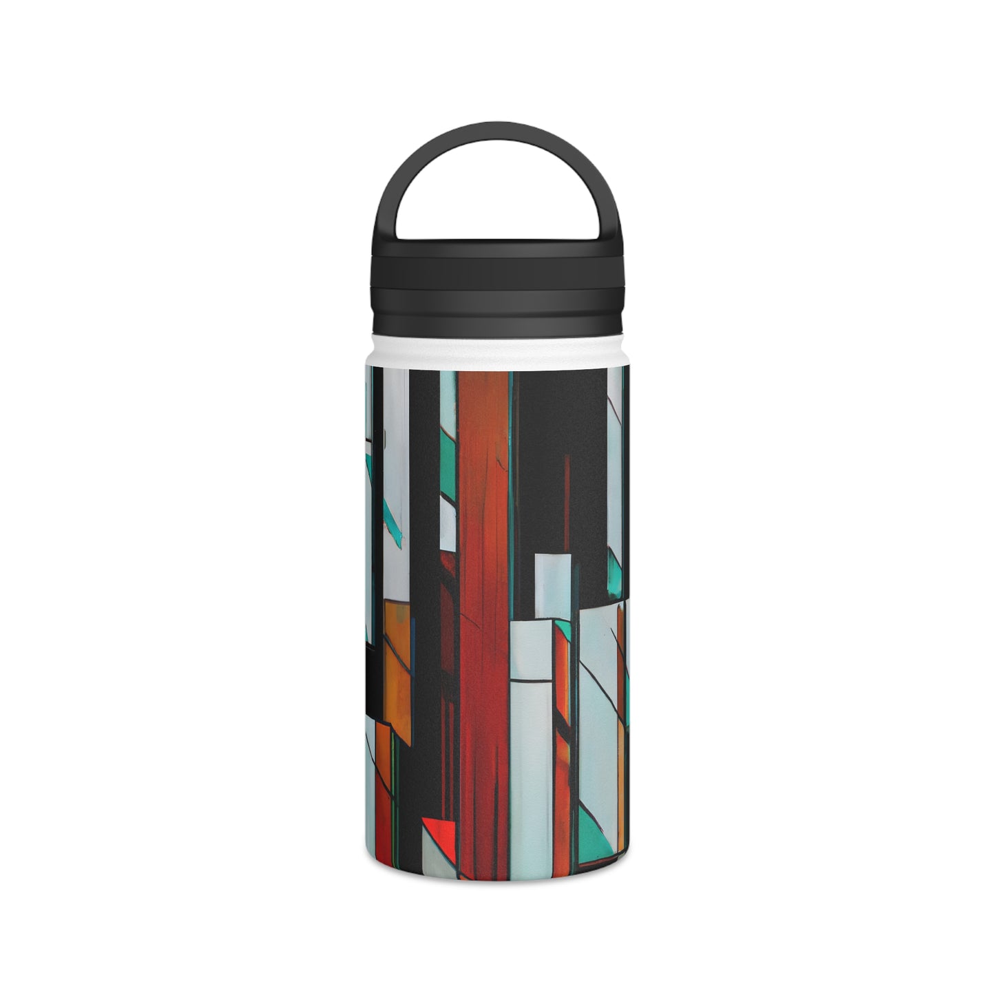 Ava Eisenstein - Friction Force, Abstractly - Stainless Steel Water Bottle