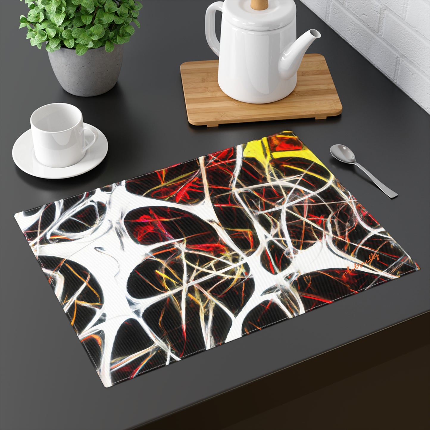 Beatrice Coleman - Electric Force, Abstractly - Placemat