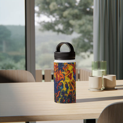 Quasar Netronium - Chemistry, Abstractly - Stainless Steel Water Bottle