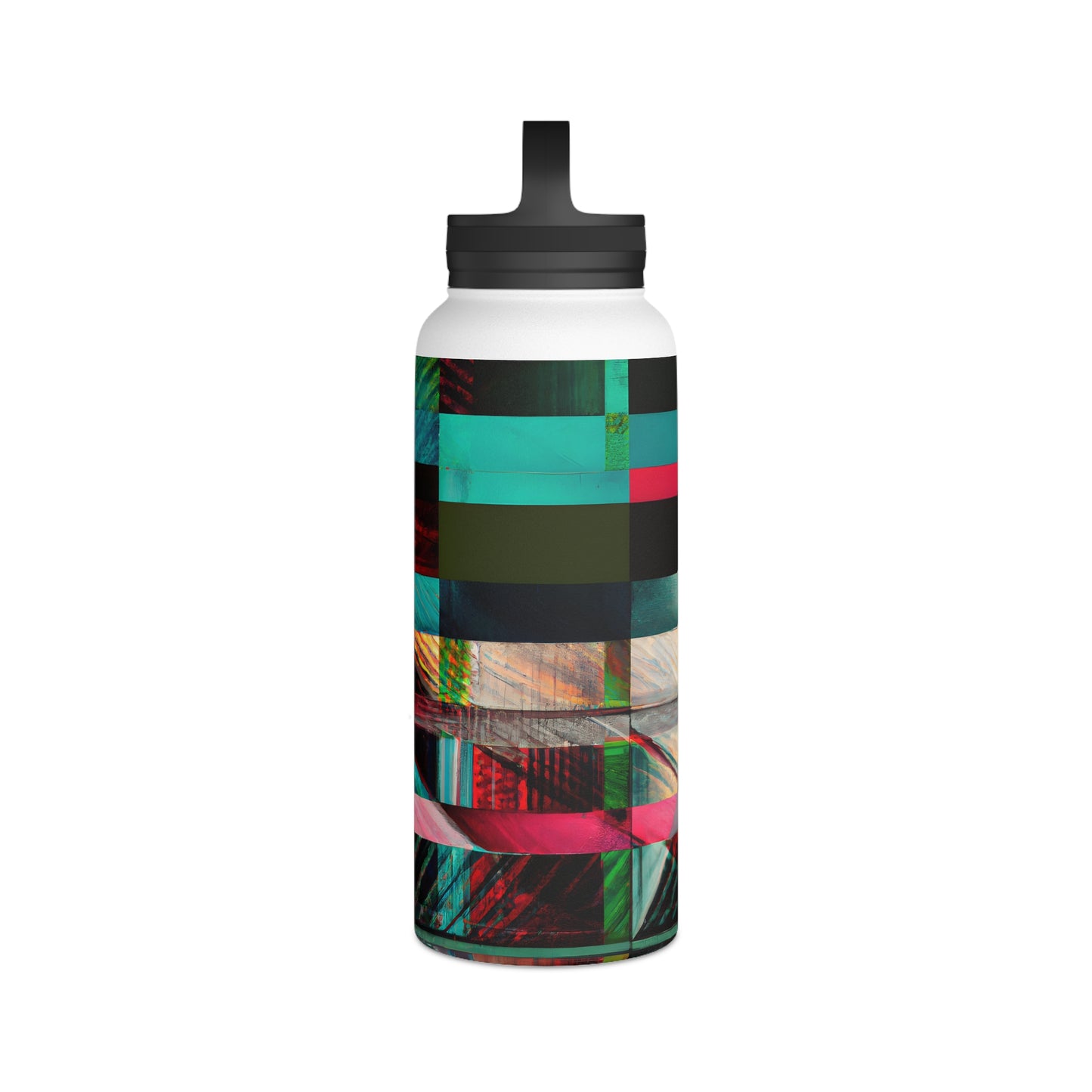 Adrian Goddard - Applied Force, Abstractly - Stainless Steel Water Bottle