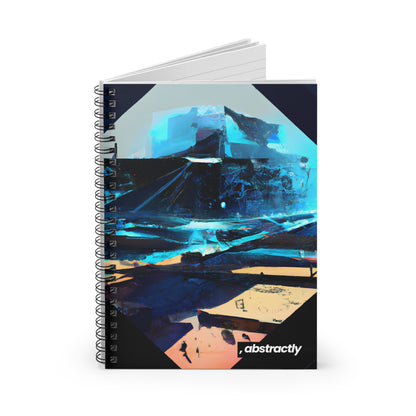 Glacier Capital - Interest, Abstractly - Spiral Notebook