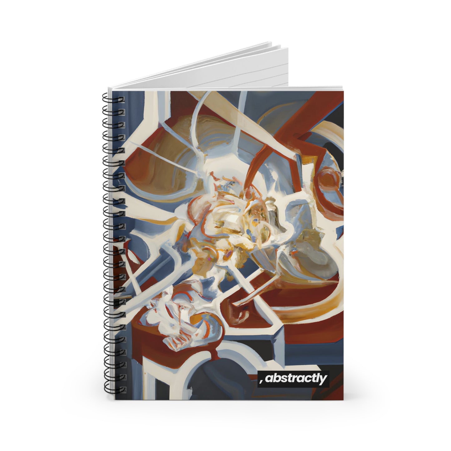 Lucas Sedgwick - Strong Force, Abstractly - Spiral Notebook