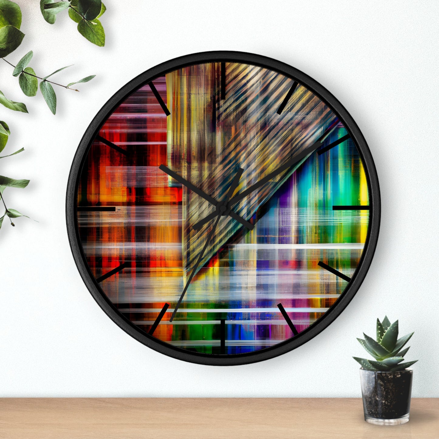 Marshall Sobel - Strong Force, Abstractly - Wall Clock