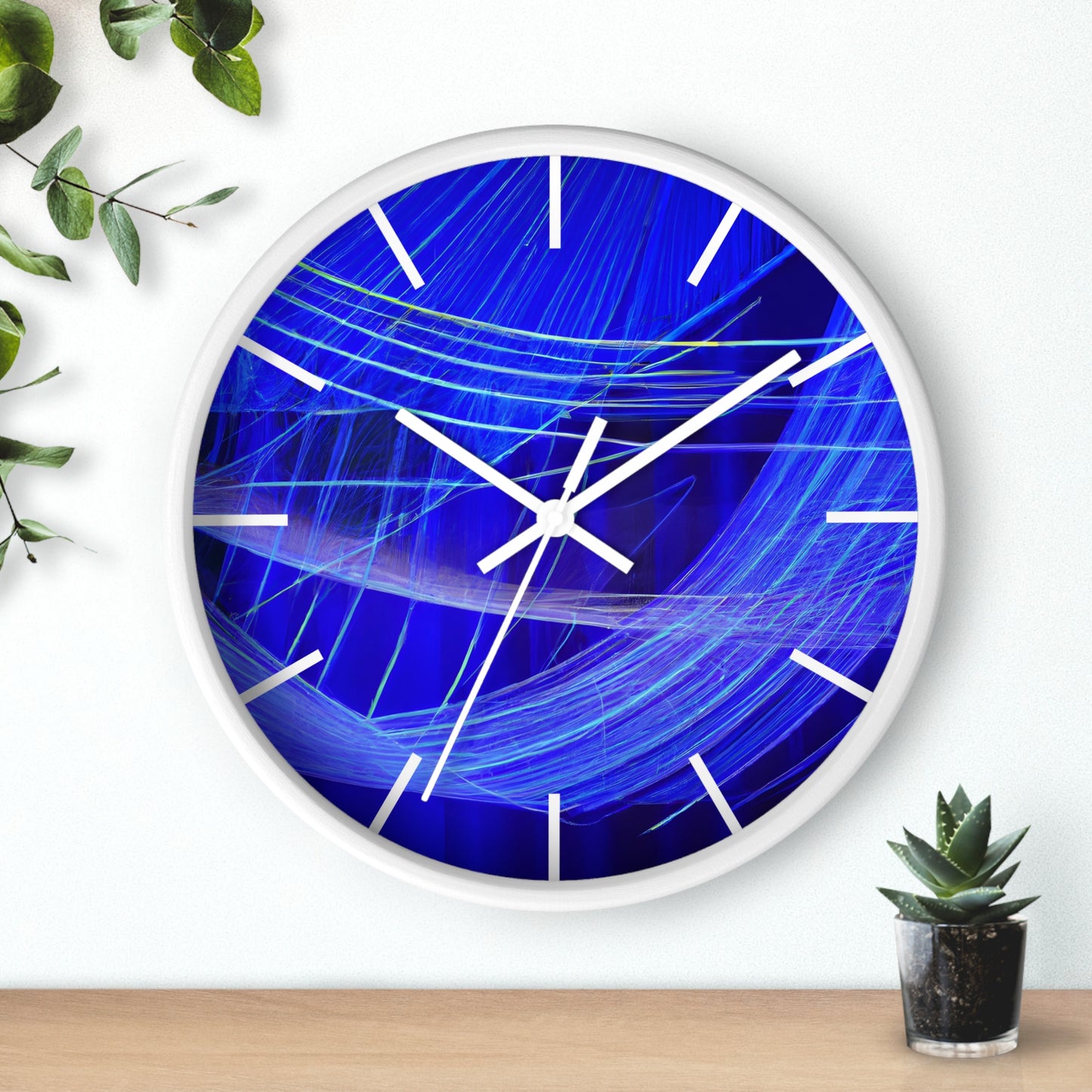 Harvey Pennington - Spring Force, Abstractly - Wall Clock