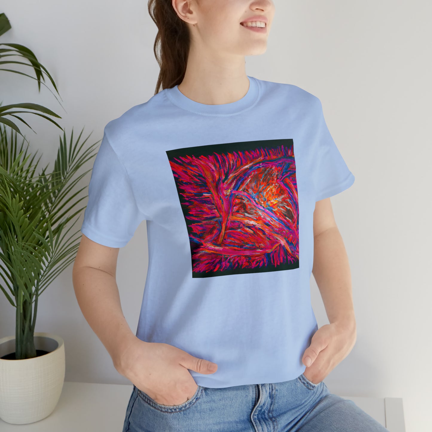 Solarian Crystal Prism - Neon, Abstractly - Tee