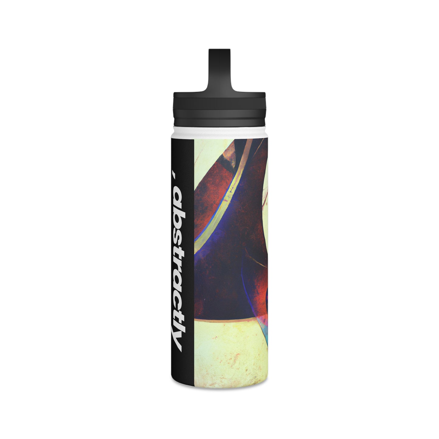 Marianne Rosenfield - Strong Force, Abstractly - Stainless Steel Water Bottle