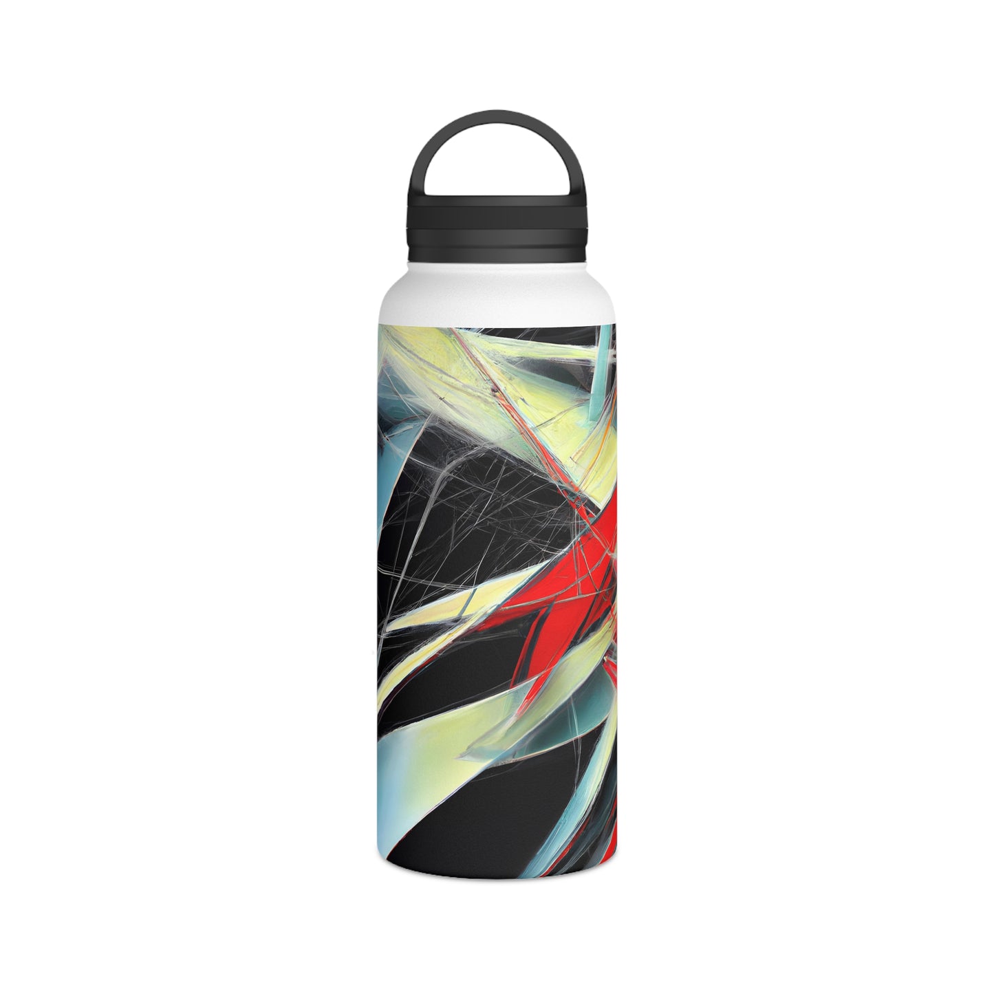 Joan Beaumont - Electromagnetic Force, Abstractly - Stainless Steel Water Bottle