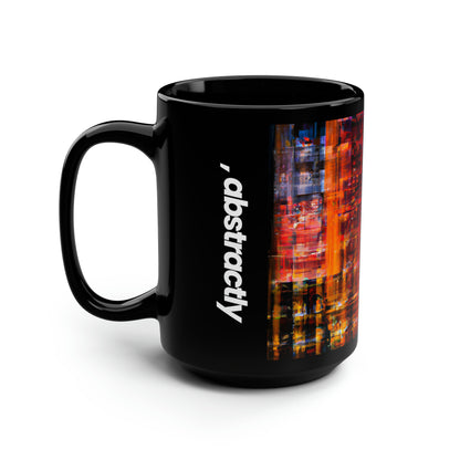 Harrison Blackwell - Air Resistance Force, Abstractly - Black Ceramic Mug 15oz