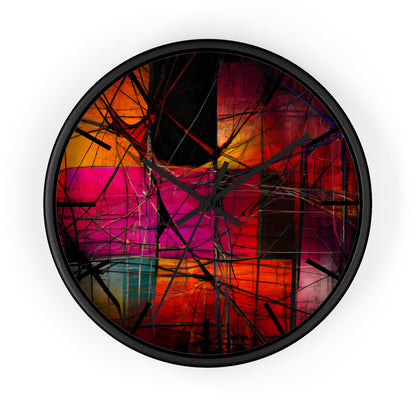 Evelyn Harrison - Strong Force, Abstractly - Wall Clock