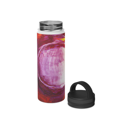 Quazarium Crystalite - Vanadium, Abstractly - Stainless Steel Water Bottle