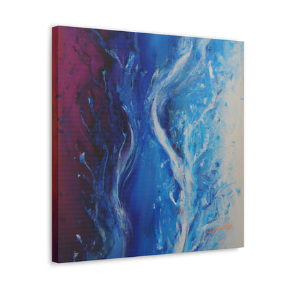 Cerulean Acidum - Chemistry, Abstractly - Canvas