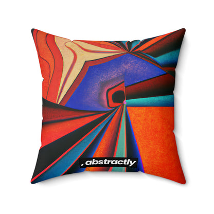 Kenneth Hadley - Weak Force, Abstractly - Faux Suede Throw Pillow