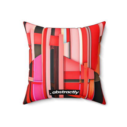 Joseph Whitlock - Weak Force, Abstractly - Faux Suede Throw Pillow