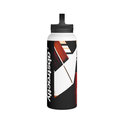 Adrienne Holtzmann - Applied Force, Abstractly - Stainless Steel Water Bottle